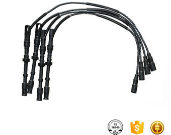 VW BORA Spark Plug Cables , High Temp Spark Plug Wires 06A035255B Standard Size