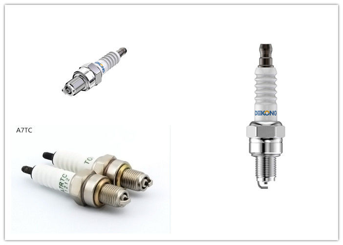 Platinum Motorcycle Spark Plugs , Anti Rust Spark Plugs For Honda