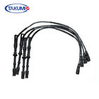 100% Inspection Spark Plug Cables , CHERY High Tension Spark Plug Wire PBT Material