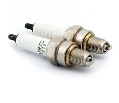 Buy M10x1 Thread Motorcycle Spark Plugs Replace U22FS-U IUF22 C7HA online manufacture