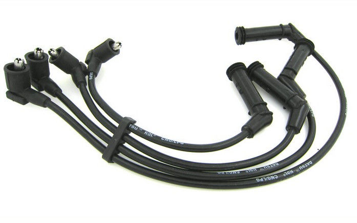 High Voltage Spark Plug Cables Set , Mazda Silicone Spark Plug Leads 100% Tested