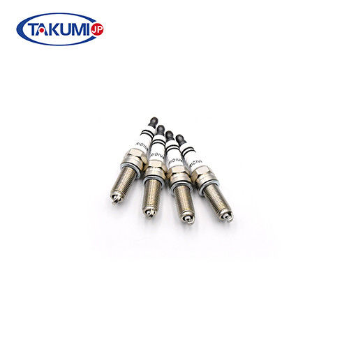 Gasoline Scooter Spark Plugs Ceramic Material 12.7mm Thread Size Heat Resistant