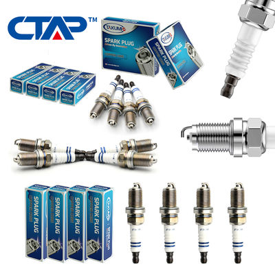 Factory Direct Copper Core Auto Spark Plug with 19 mm Reach 16 mm Hex and Heat Range 6 for BKR5EYA11 BKR6E11 BKR5E11