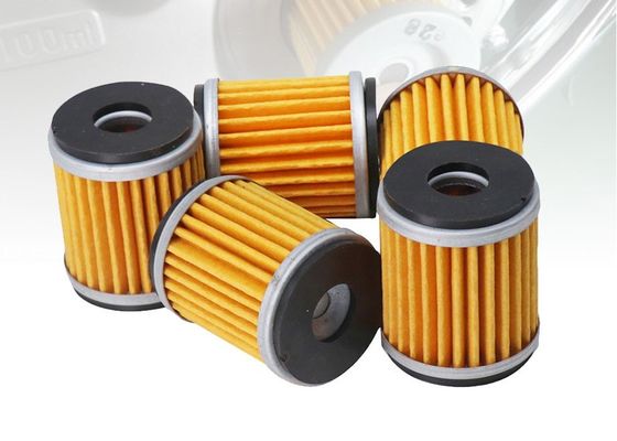 Torch High Quality and Efficience Motorcycle engine fuel system Oil Filter Element Yellow filter paper fit for HF141/200